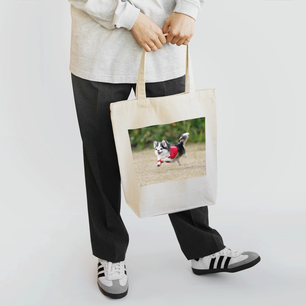 MILKY's SHOPのミルキー犬生の旅 Tote Bag