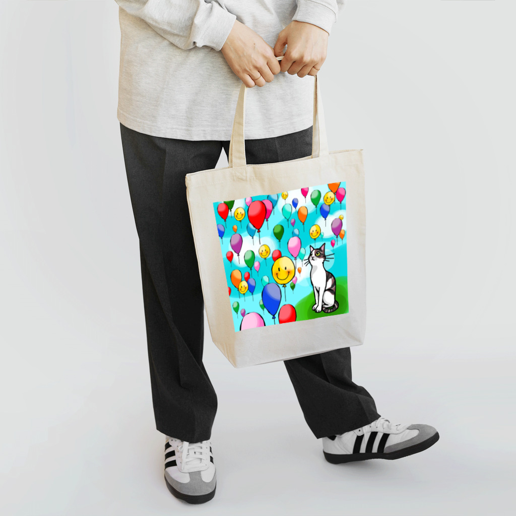 analogqueenのDreaming balloons Tote Bag