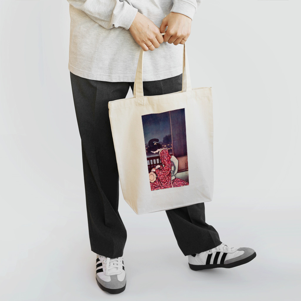 永文堂の『「地上」冬子』（水島爾保布） Tote Bag