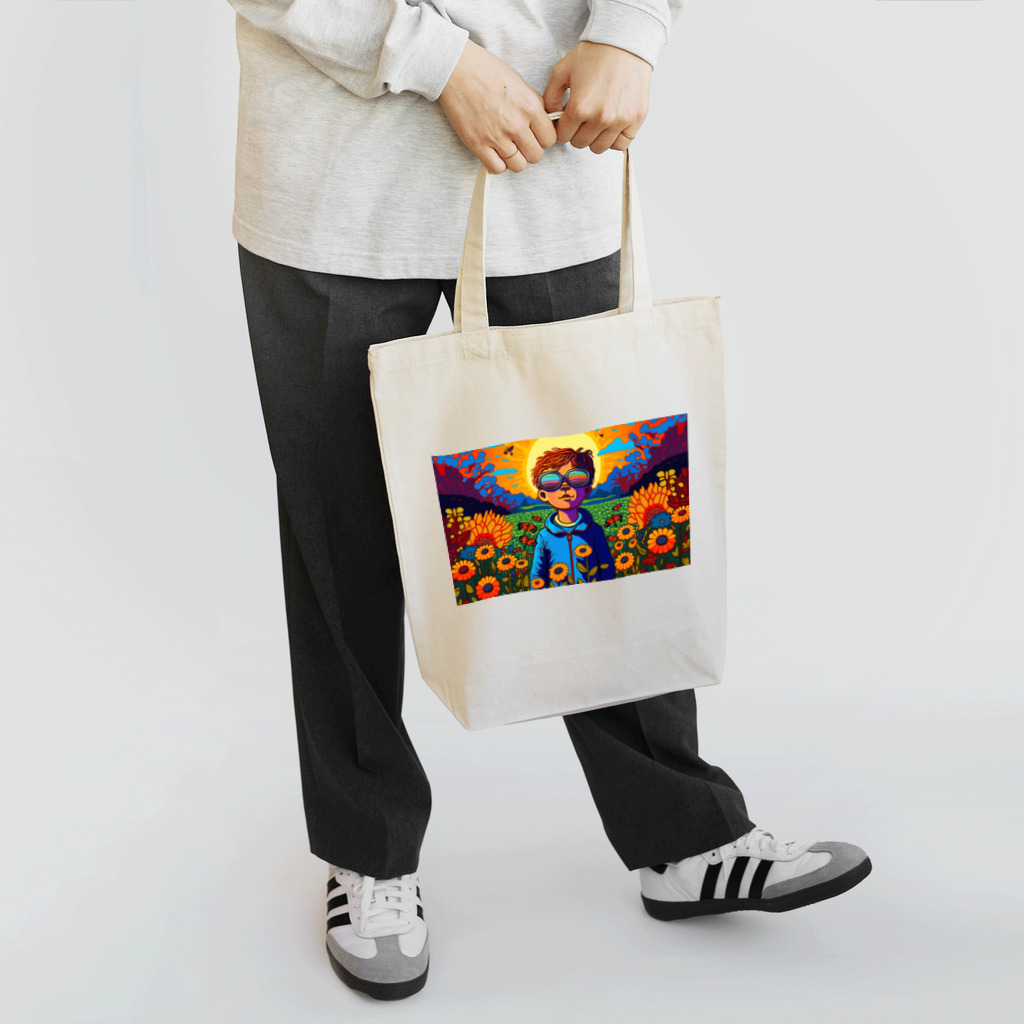 MiraCode　(by AI design)のColorful World (by AI design) Tote Bag