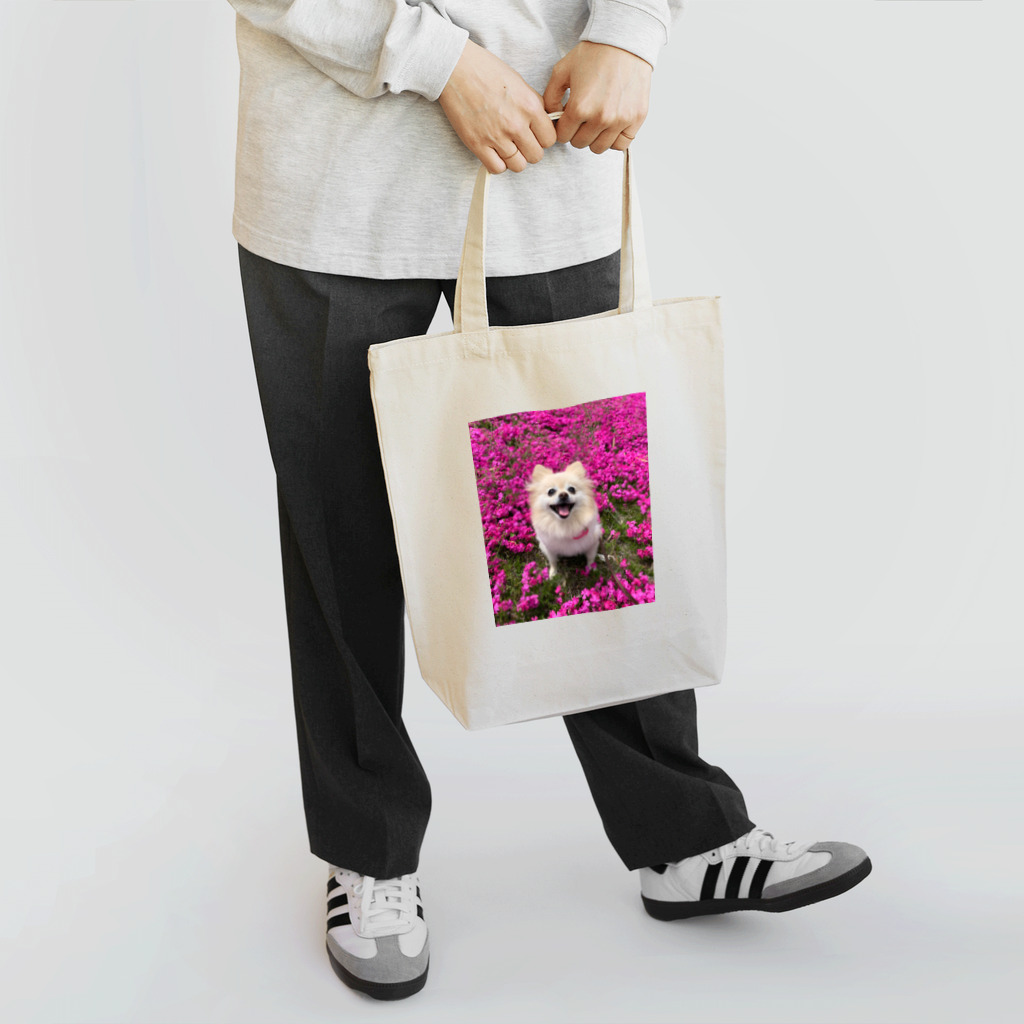 たぬぽこ_tanupocoの春の散歩２ Tote Bag