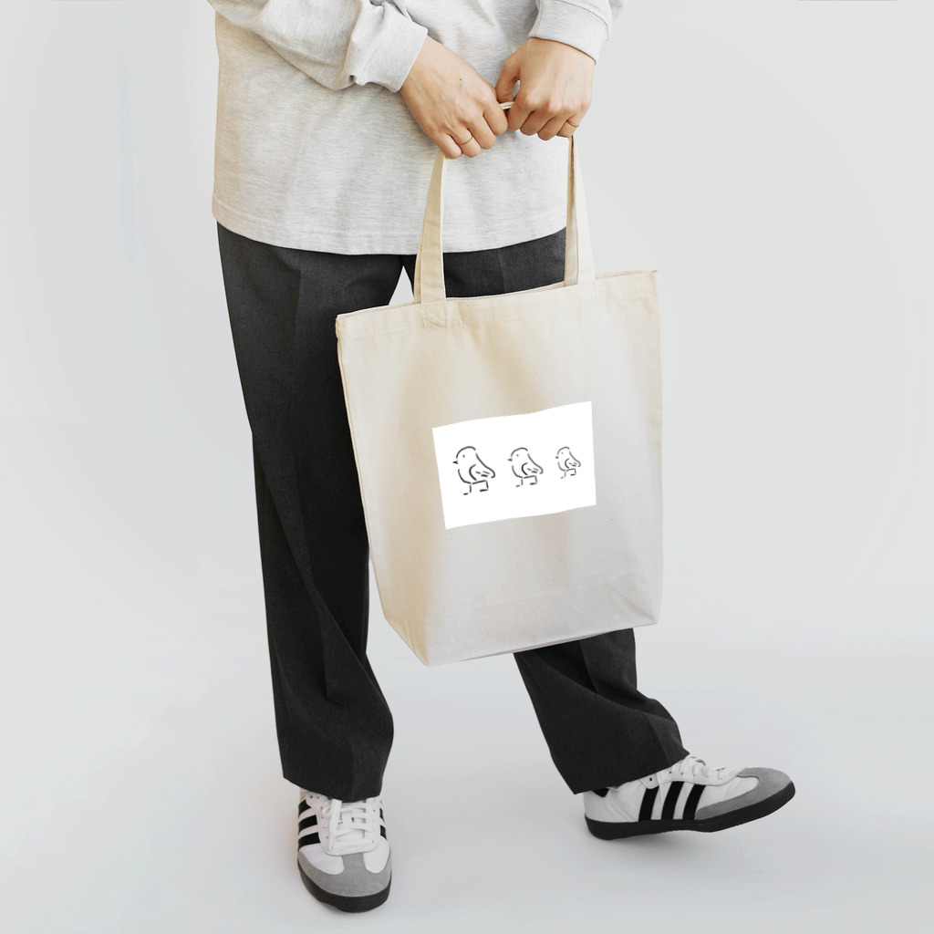 Raccoonn_のしょぼんなトリ Tote Bag