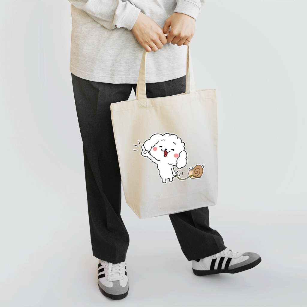 アート宇都宮(ARTUTSUNOMIYA)の可愛いマルチーズ Tote Bag