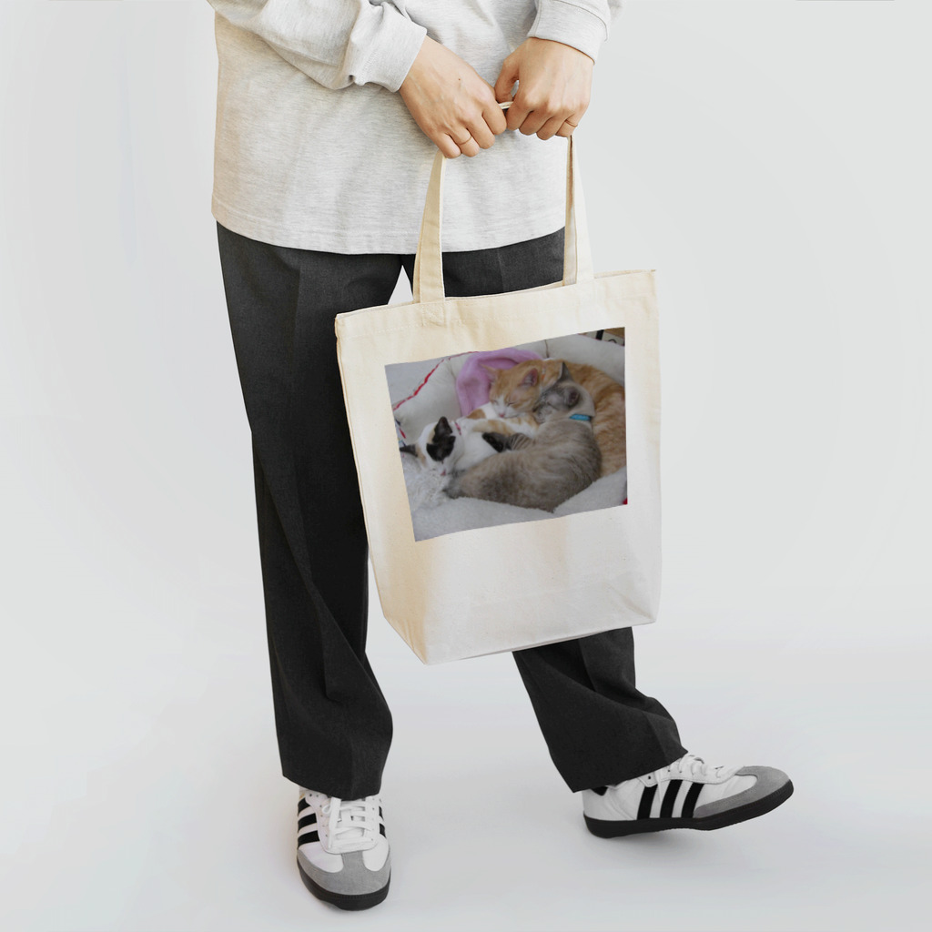 ゴメ屋の猫団子 Tote Bag