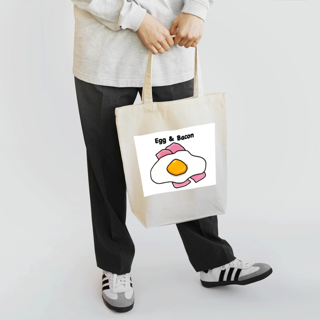 パペットピットのEgg & Bacon  Tote Bag