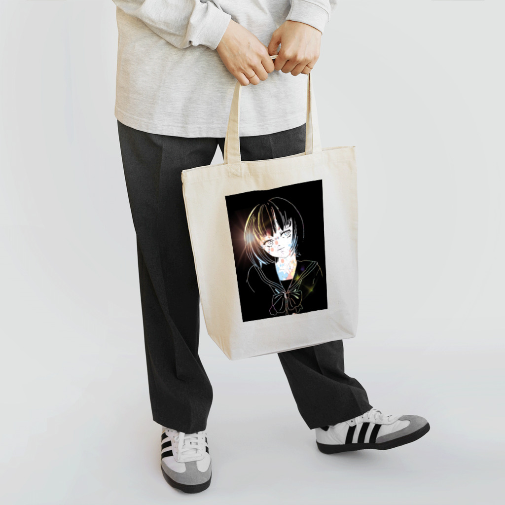 Rasen52のアタシだけの世界…ブラック Tote Bag