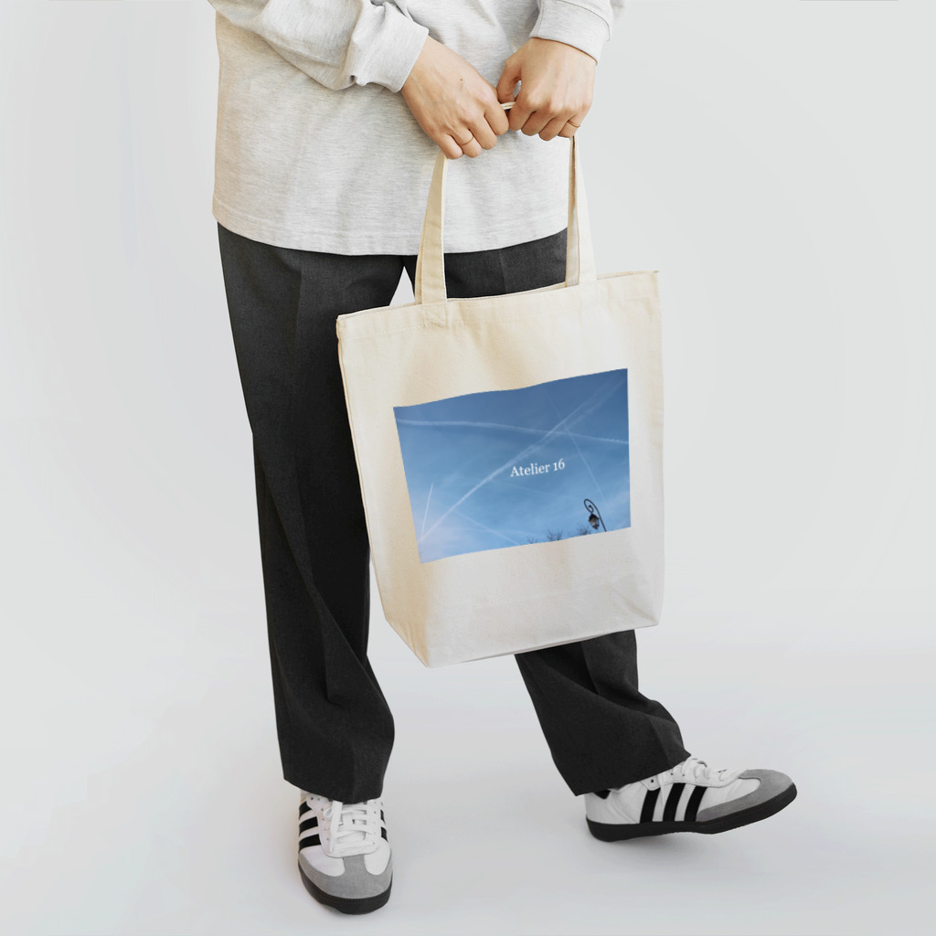 Atelier 16のパリ空トートバッグ Tote Bag