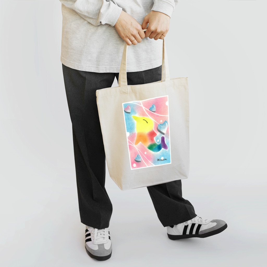 こころ色メッセンジャー みっすーの彩り屋のリベル☆オリジナルグッズ Tote Bag