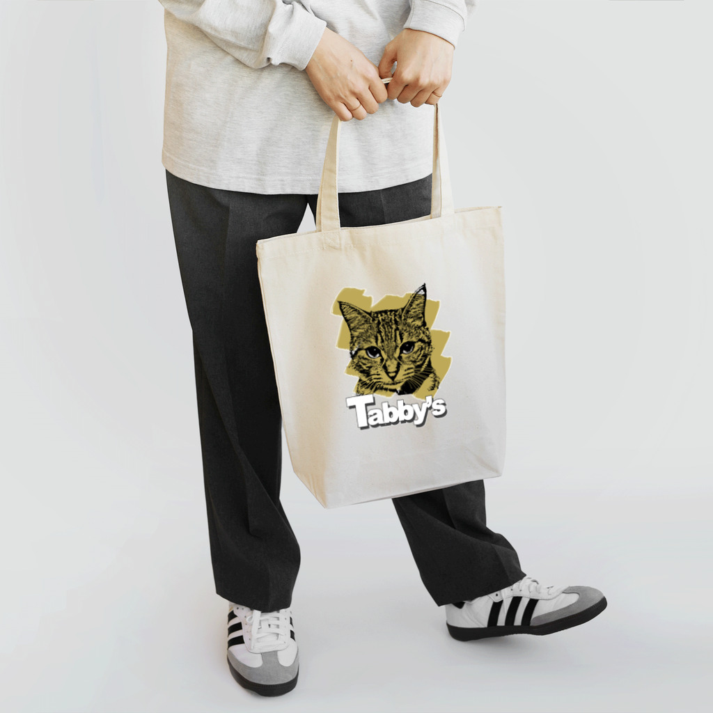 Hard luck & EdenのTabby's ロゴ有り Tote Bag
