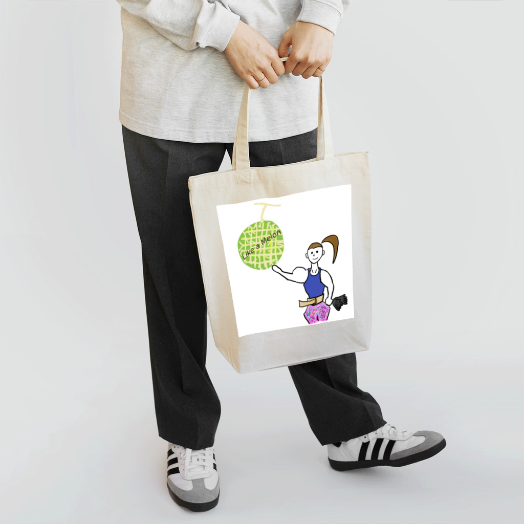 Animaletc.のメロン肩女子 Tote Bag