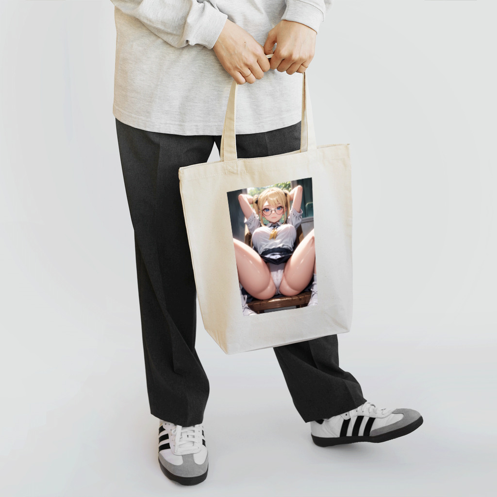 美少女学院の金髪美少女　七海ちゃん Tote Bag