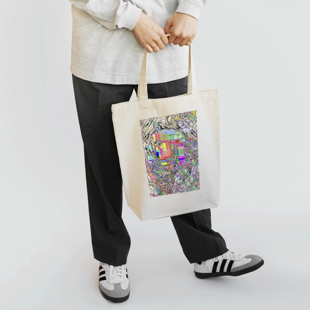 イカ飯の自画像 Tote Bag