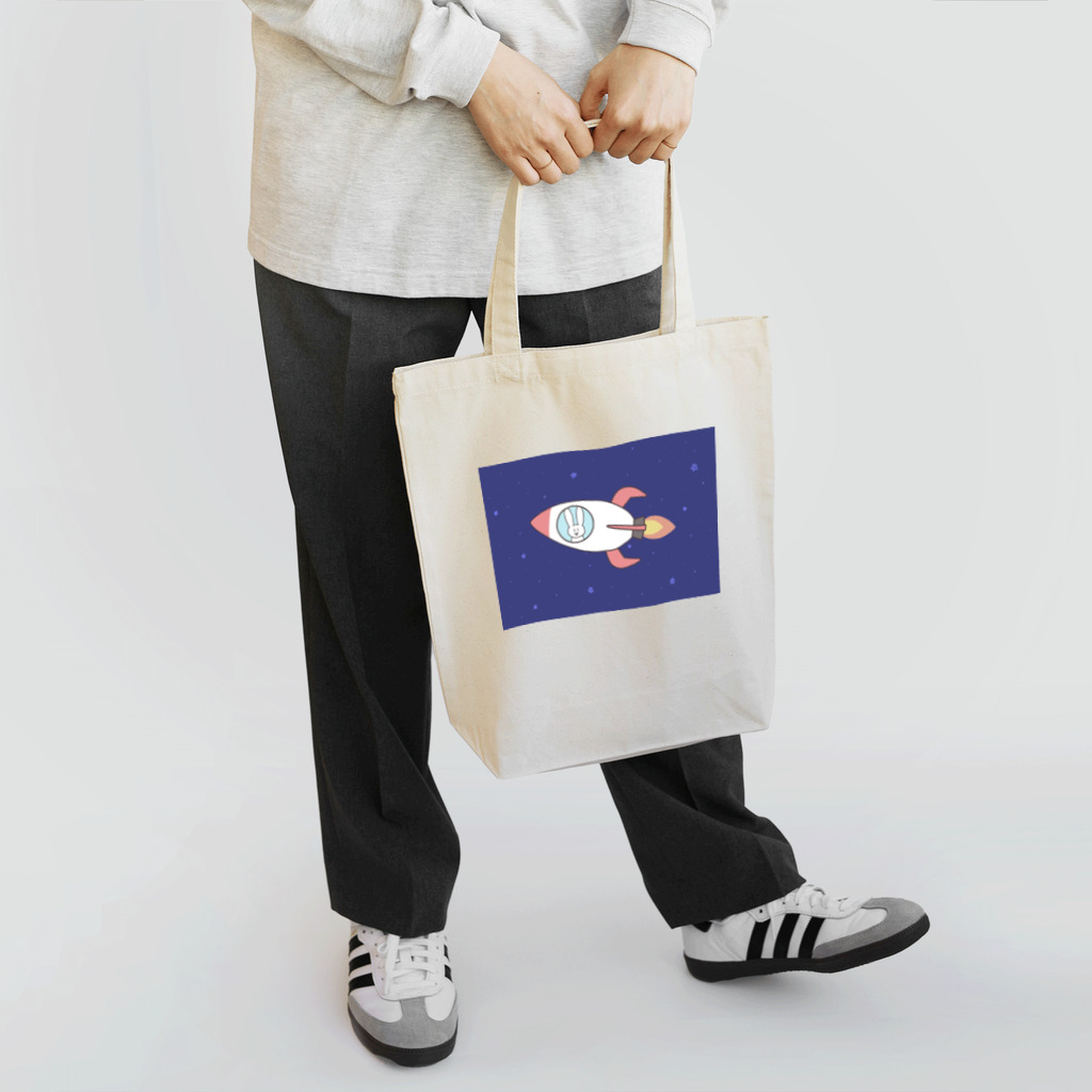 ﾁｬﾝの宇宙に放たれたUSA Tote Bag