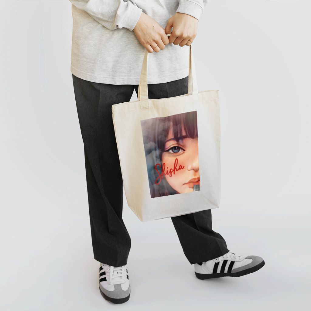 ayuka miyamotoのシーシャ女子 トートバッグ
