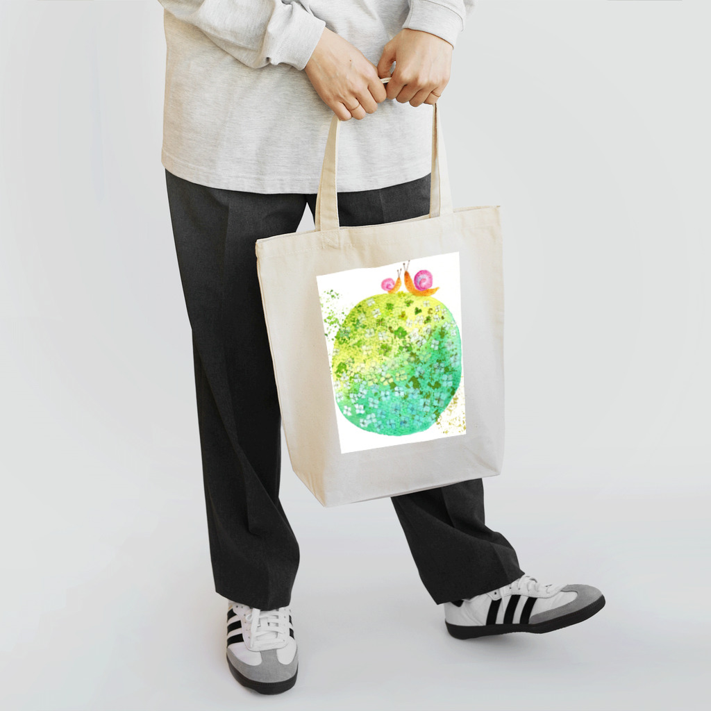 fontaninaの紫陽花とかたつむり Tote Bag