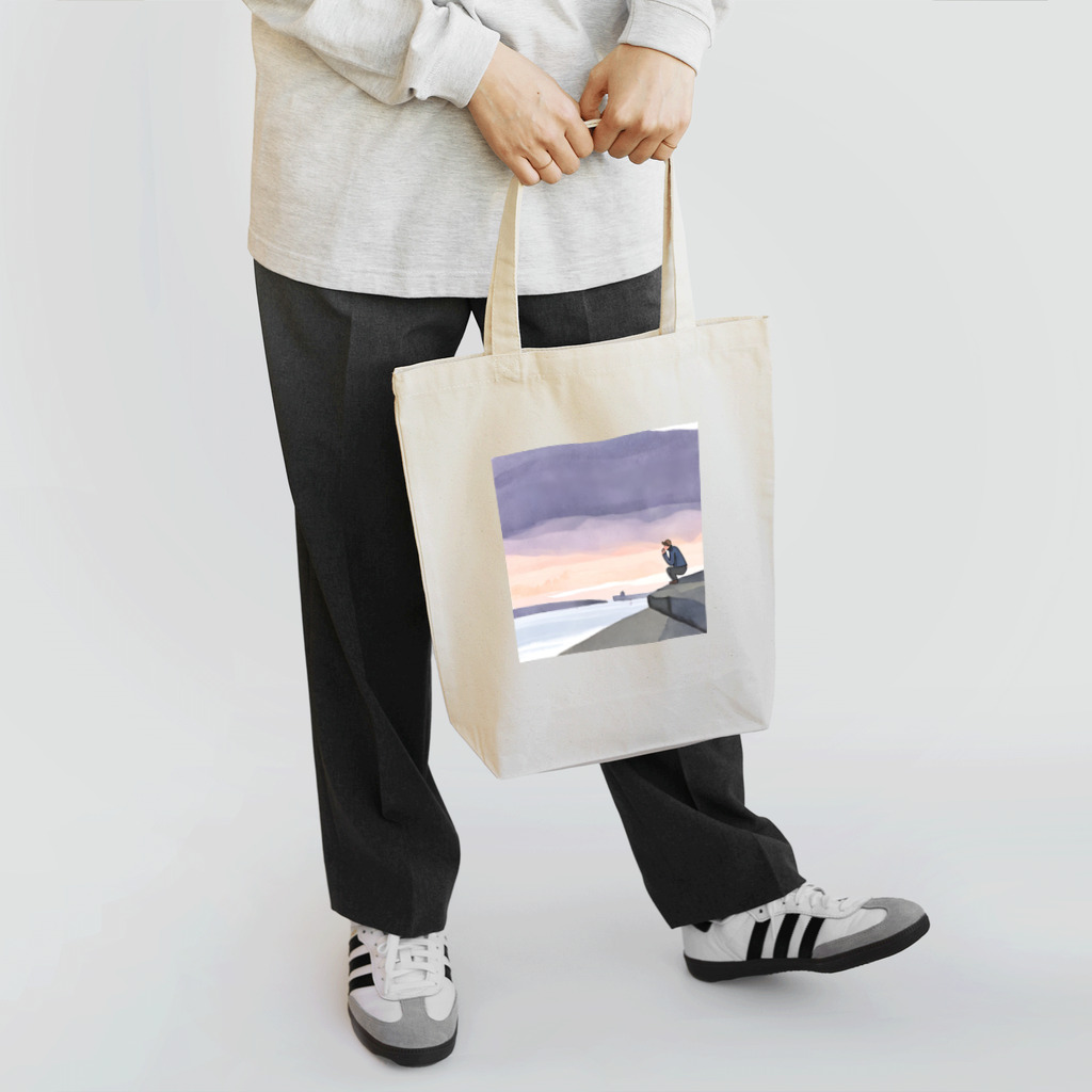 monaccの冬と黄昏 Tote Bag