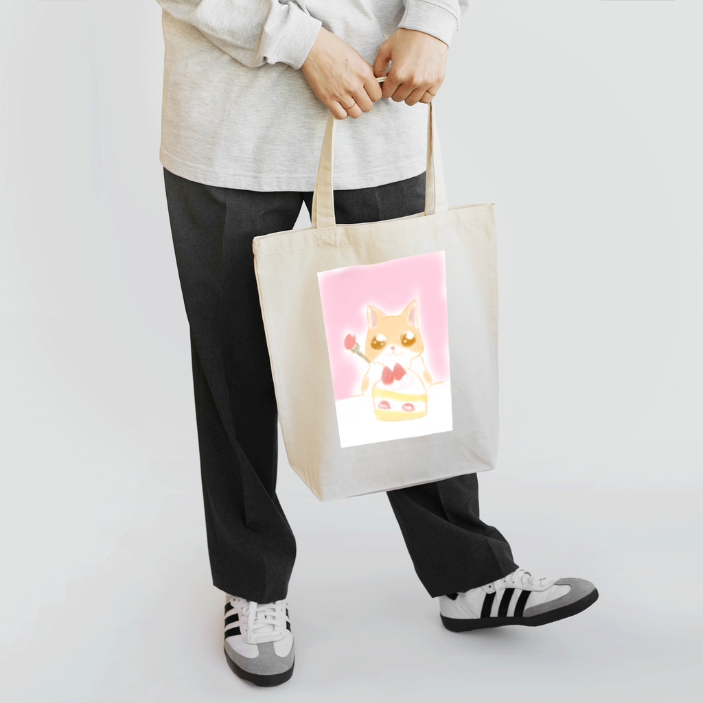 もみかのケーキにゃんこ Tote Bag