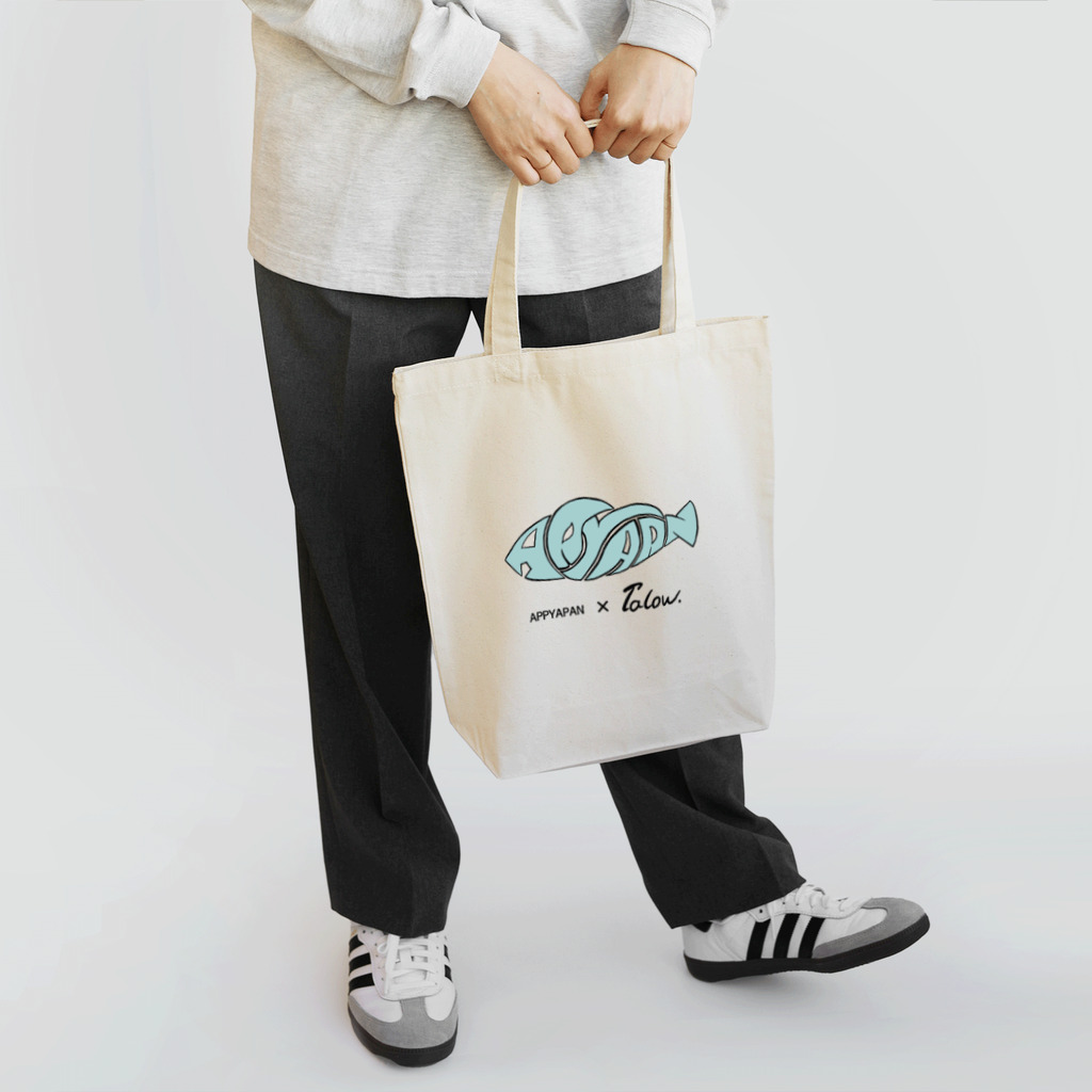 APPYAPANのAngler.logo “APPYAPAN × Talow “ Tote Bag