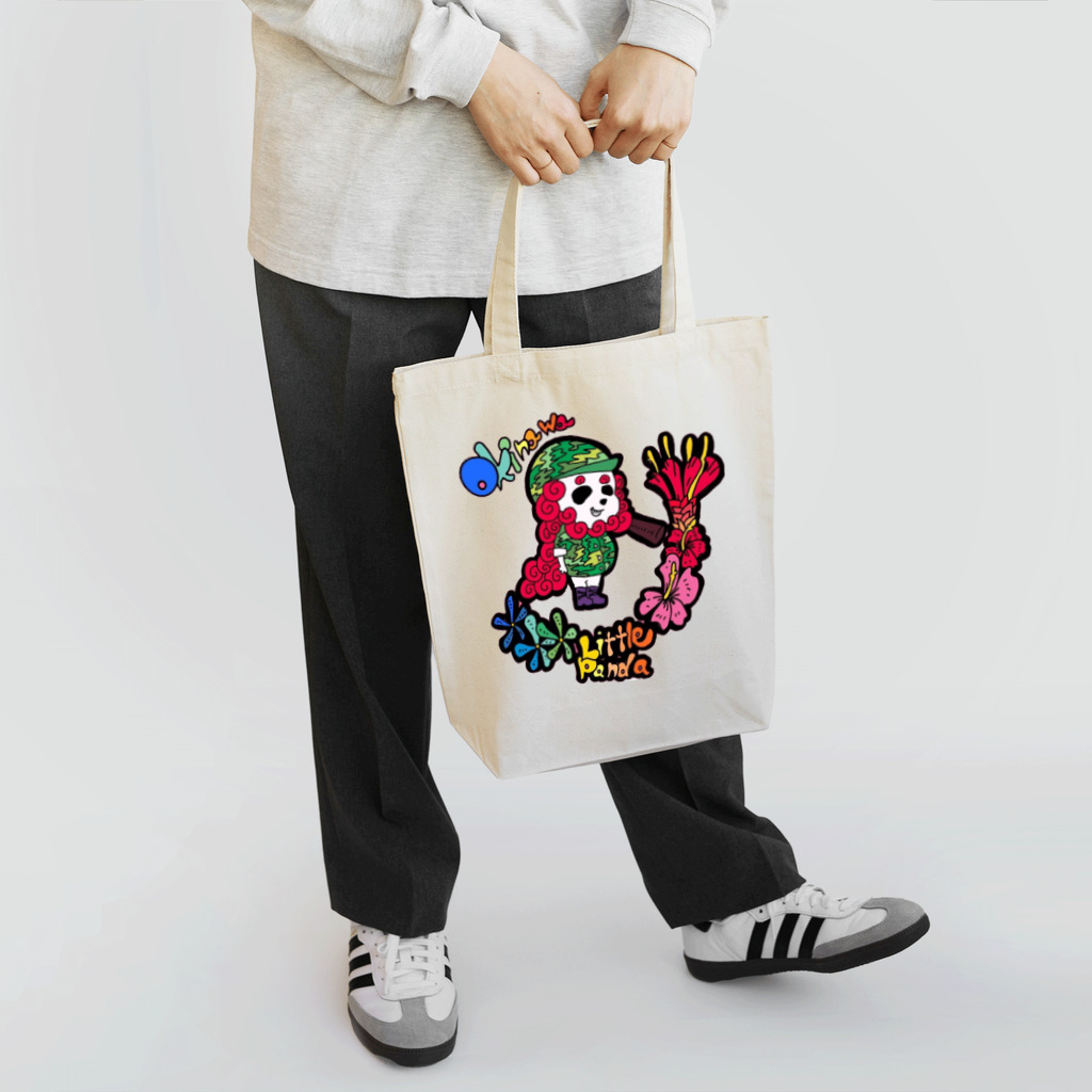 OKINAWA_LITTLE_PANDAのシーサーパンダ Tote Bag