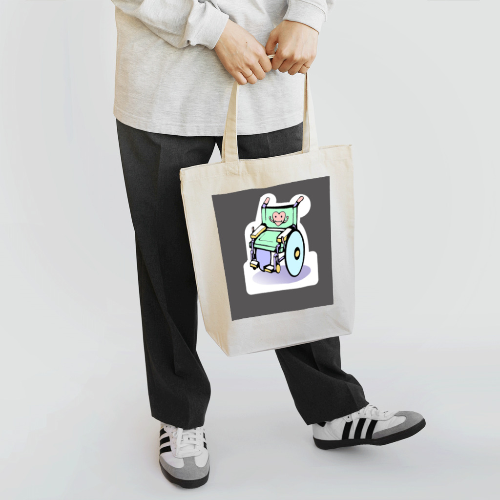 pokoemのくるまいすだよ Tote Bag