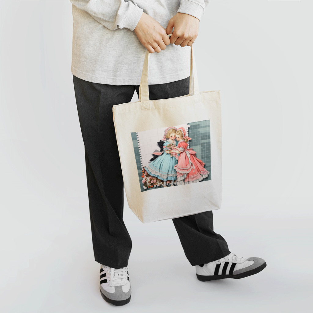 AQUAMETAVERSEの可愛い姉妹たち アメジスト2846 Tote Bag