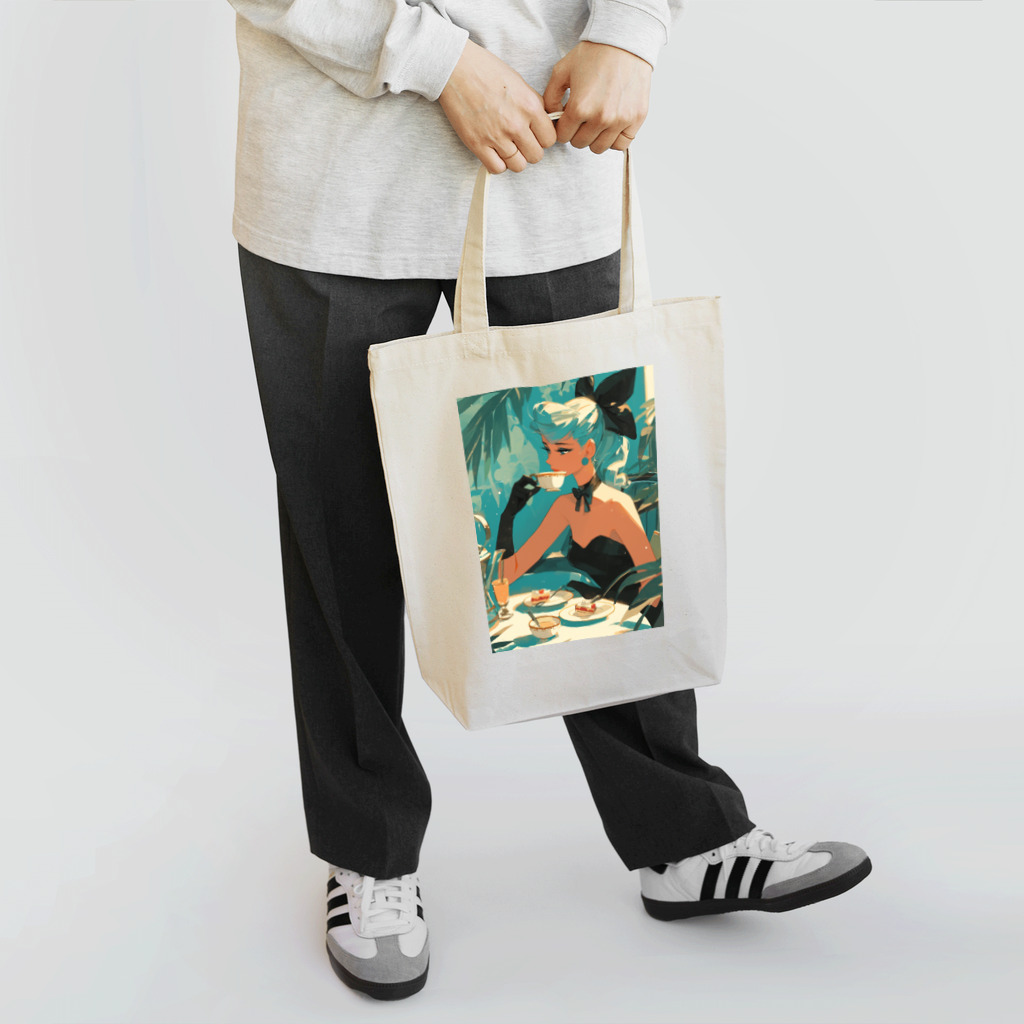 AQUAMETAVERSEのティファニーでお茶を　Hime  2530 Tote Bag