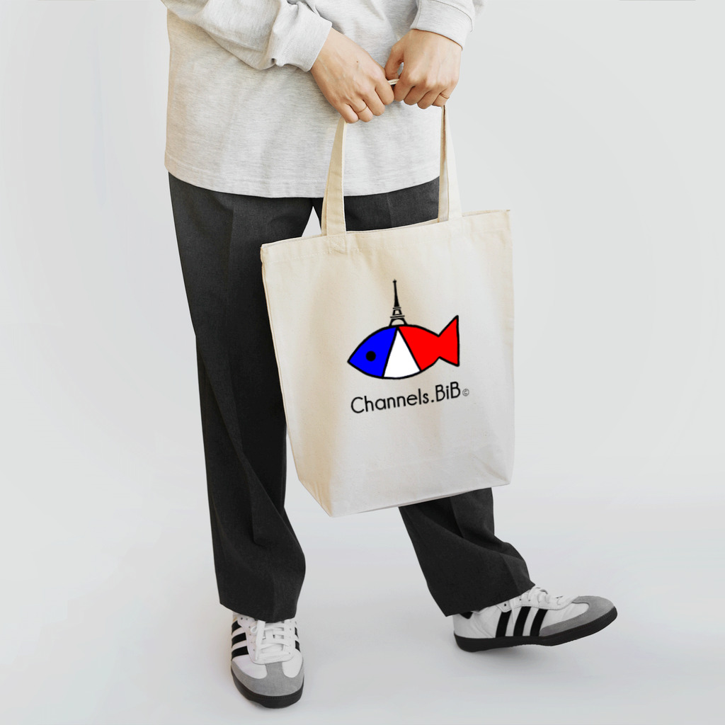 Channels.BiBのさかなロゴ　ふらんすくん Tote Bag