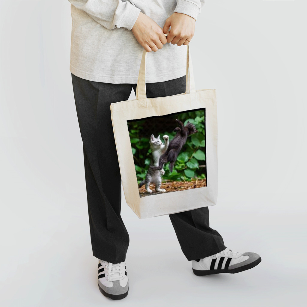 👑ＫＥＮ👑の猫♥パンチ👊 Tote Bag