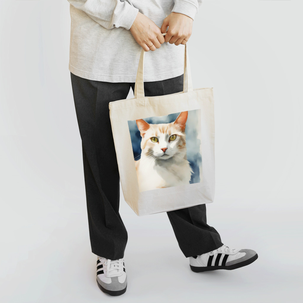AIフォトSHOPの猫アート Tote Bag
