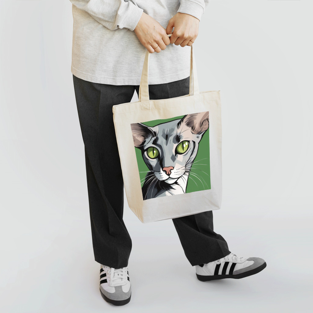 hakushopのオリエンタルショートヘア（猫） Tote Bag