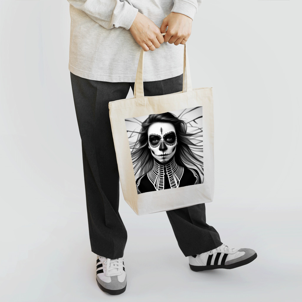 MASARU-hogのハロウィン女性メイク Tote Bag