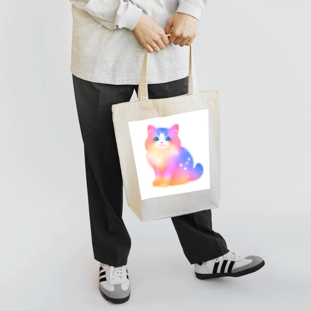 naoputtyoのモフモフ猫のチュチュ Tote Bag