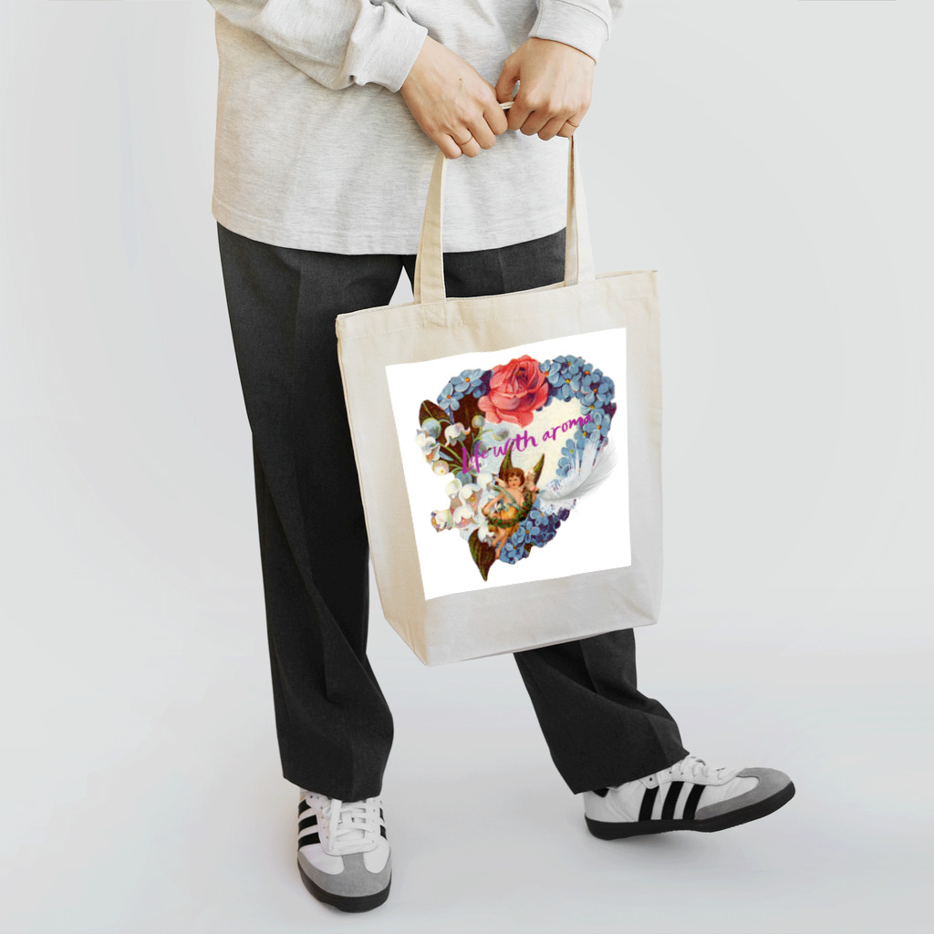 happyばなしのlife with aroma Tote Bag