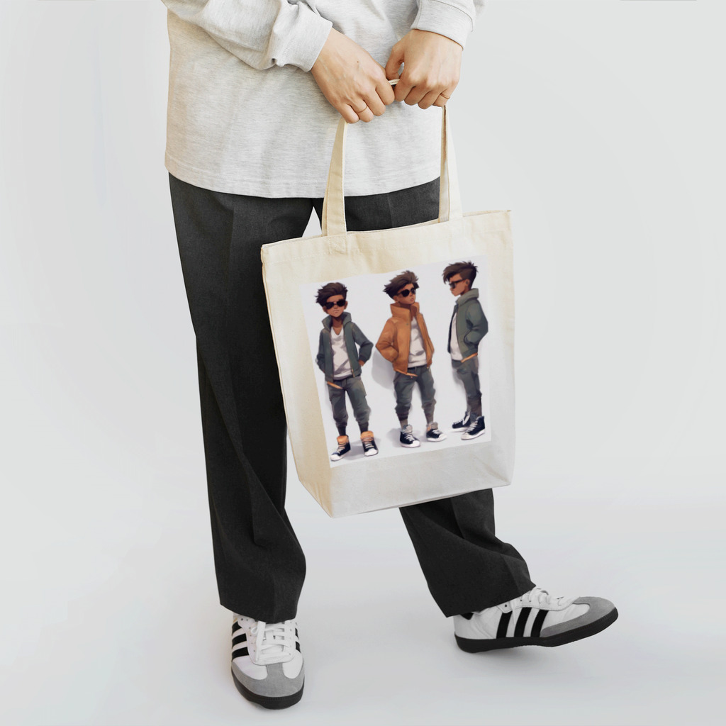 samefudeのAI少年コレクション Tote Bag