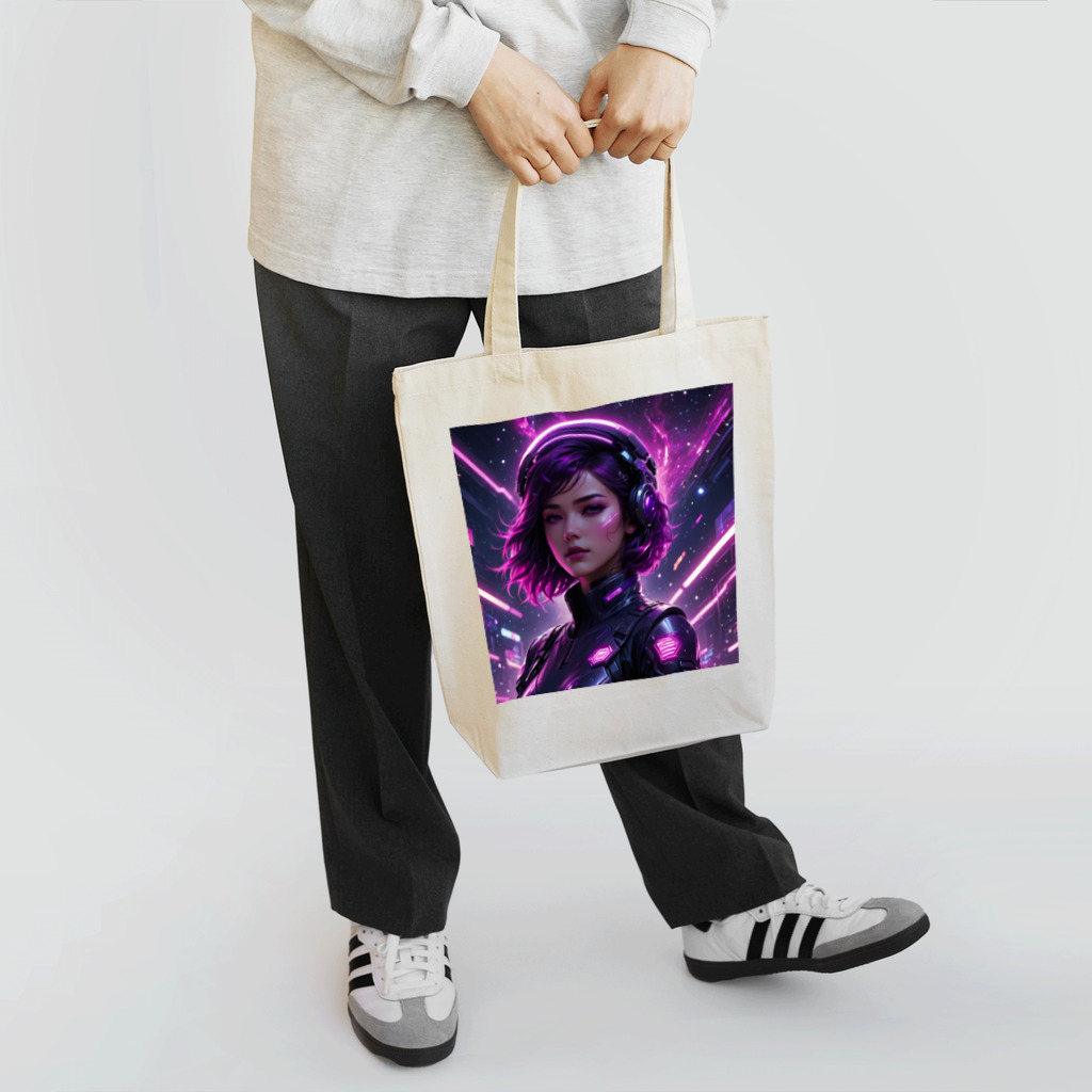 LUF_jpsのOrbiting Girl Tote Bag