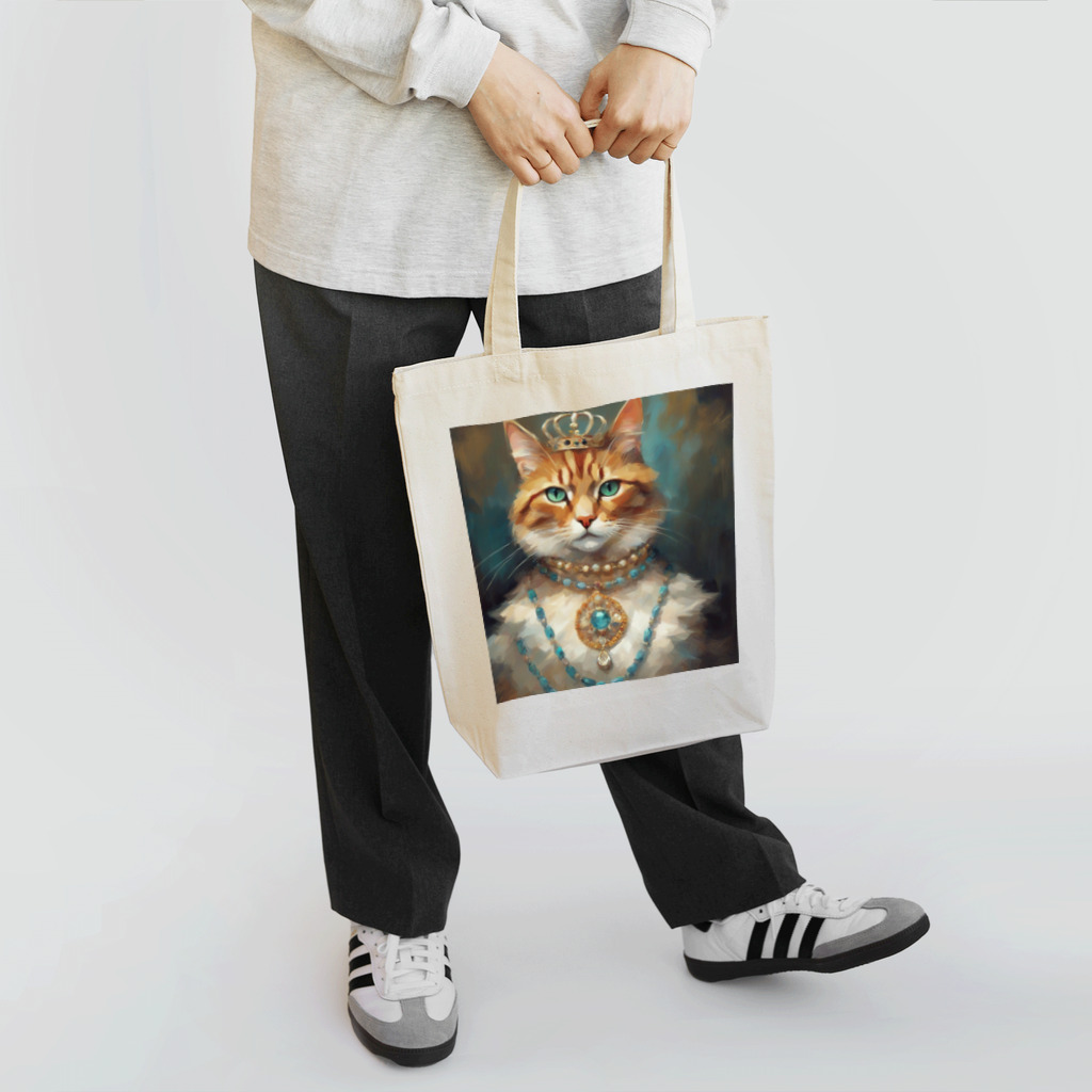 esmeralda64のパライバトルマリンの瞳の猫 Tote Bag