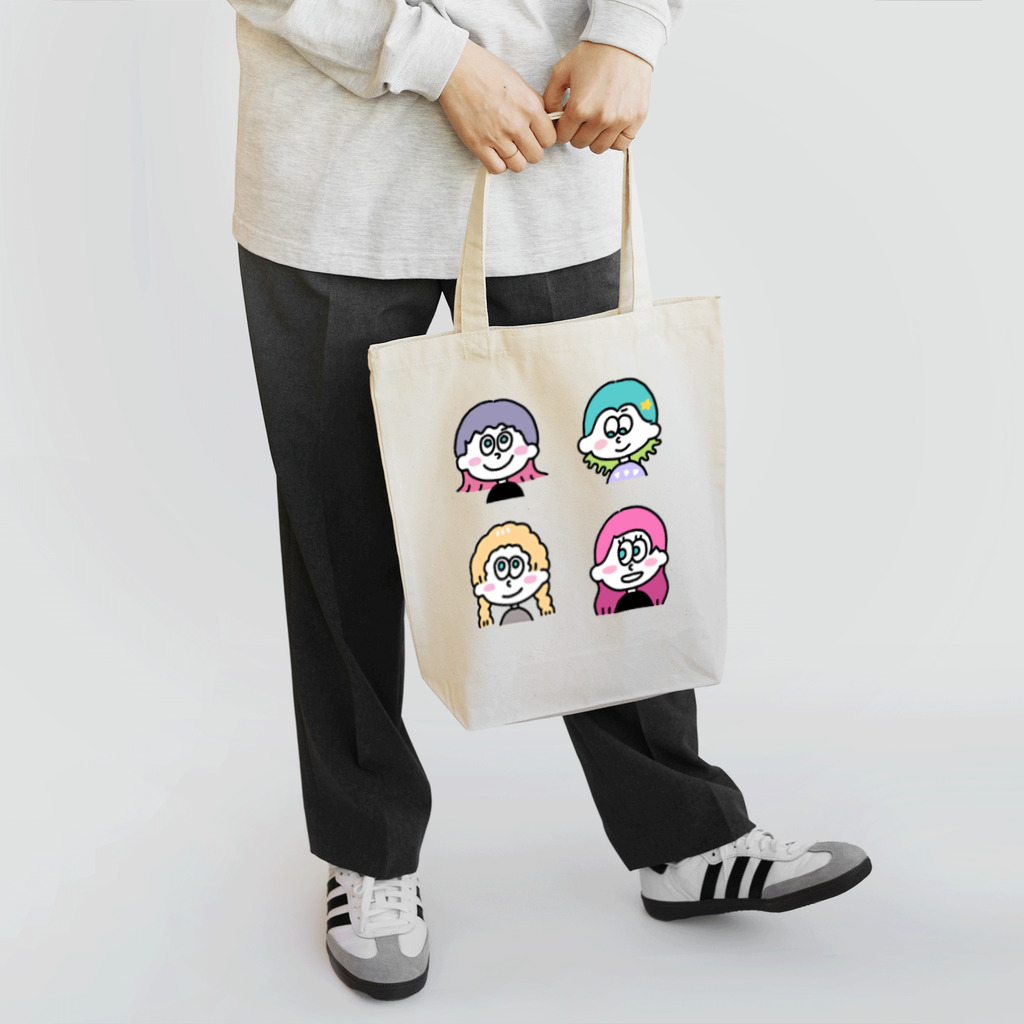 ★Mayamaya★の★ポップな女の子の笑顔★④ Tote Bag