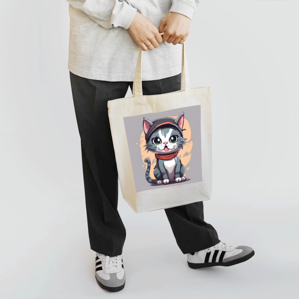 じゅんじゅんのキャップ猫 Tote Bag