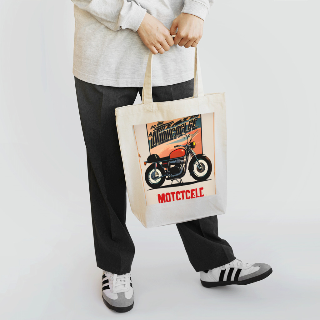 Jin12のレトロバイク Tote Bag