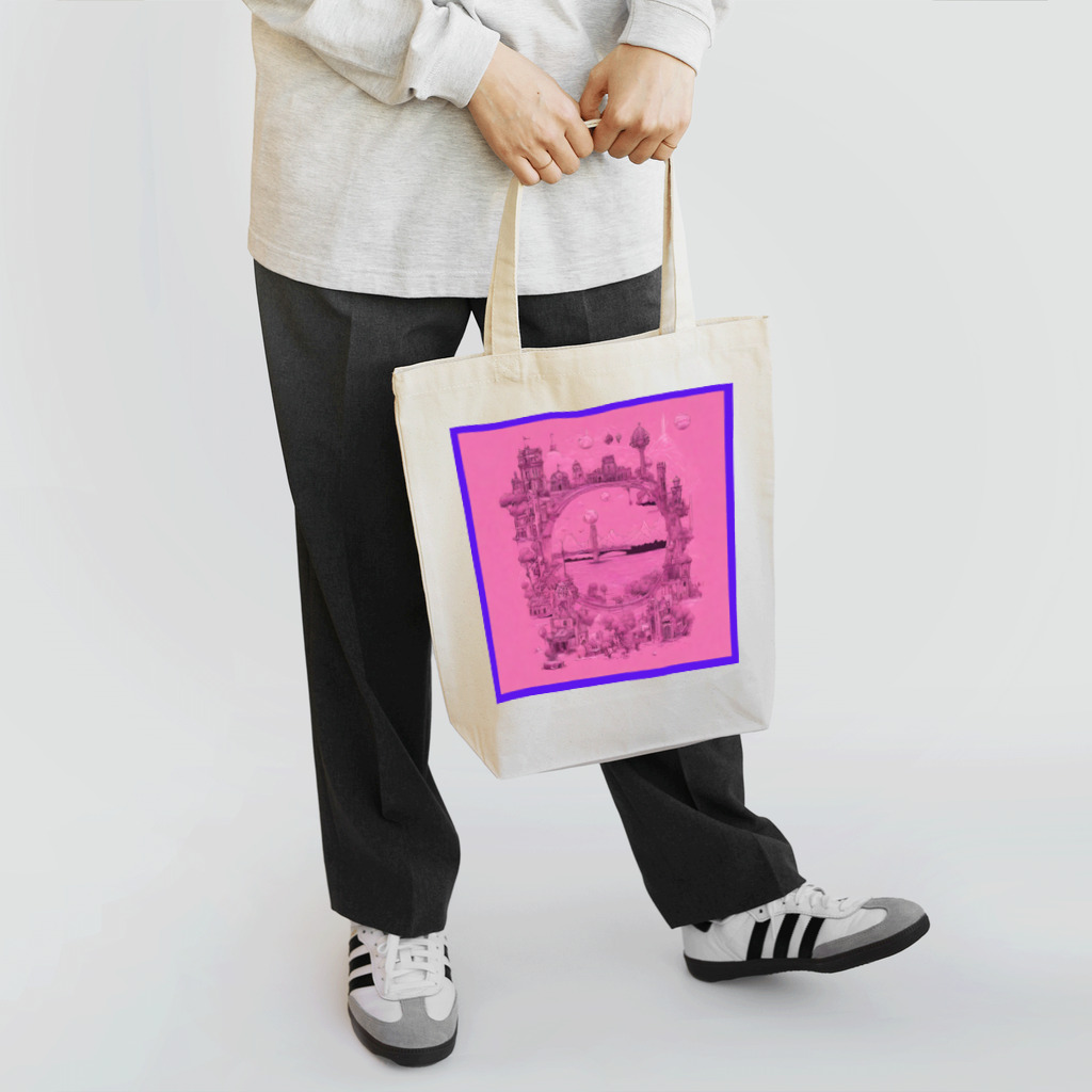 Yu-takuのpink world Tote Bag