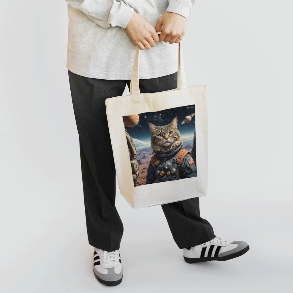 roogerの宇宙猫1 Tote Bag