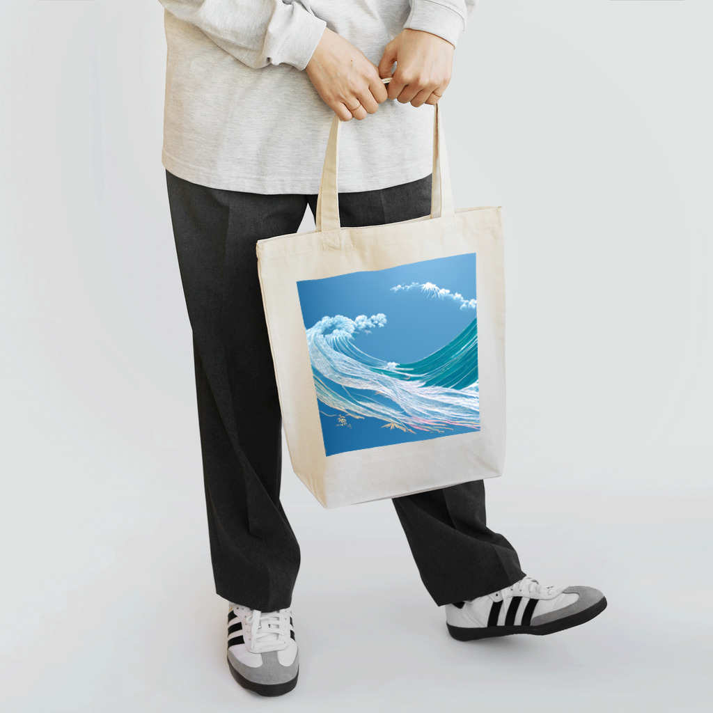 Digital Mike's SHOPの夏波 衣類・バック Tote Bag