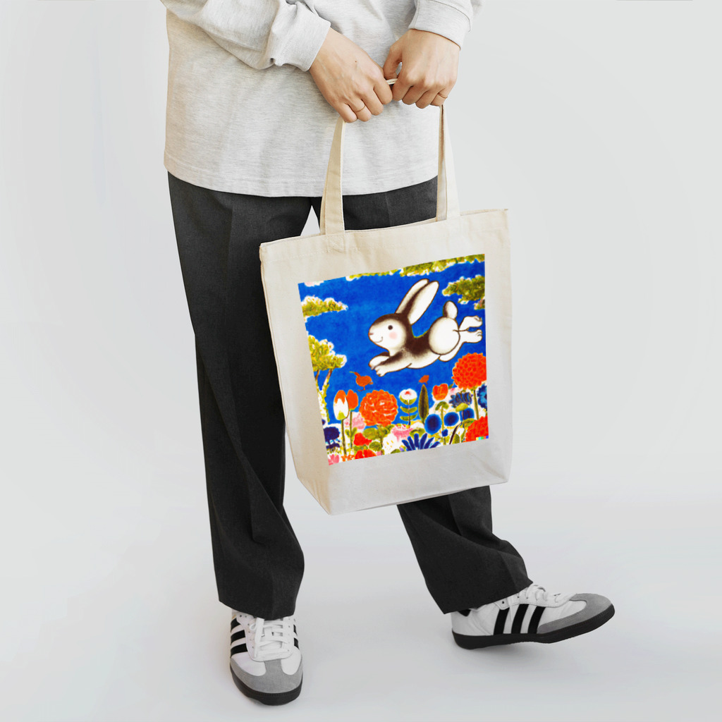 Spirit of 和のウサギ畑 Tote Bag