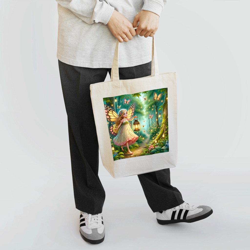 uyuyoshieの妖精　女の子 Tote Bag