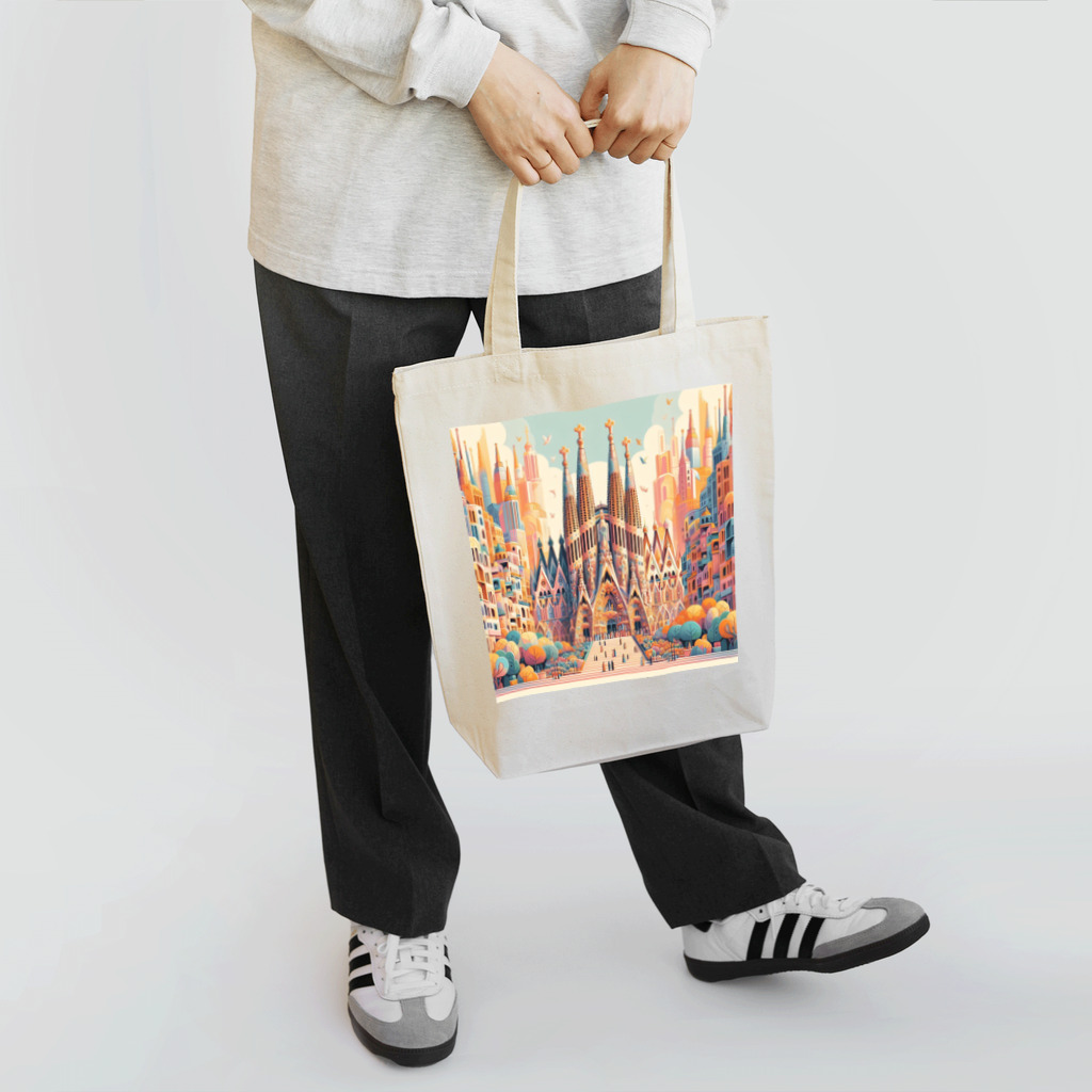 aoharu2005のサクラダファミリア Tote Bag