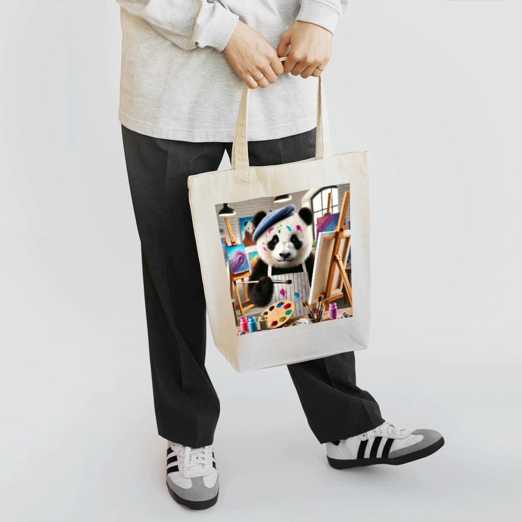 akinyan3128の絵描きのパンダ君 Tote Bag