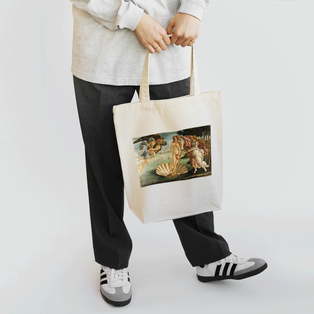 えとーの趣味商品店のボッティチェリ「ヴィーナスの誕生」 Tote Bag