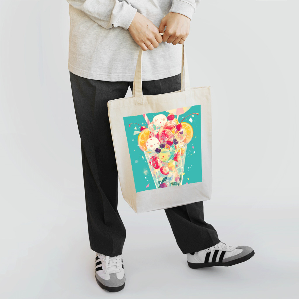 AQUAMETAVERSEの華やかな果実のシンフォニー Marsa 106 Tote Bag