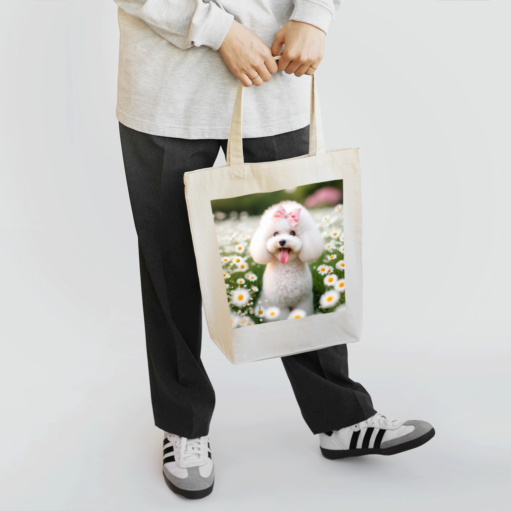 HOSINOKOのプードルのラブちゃん Tote Bag