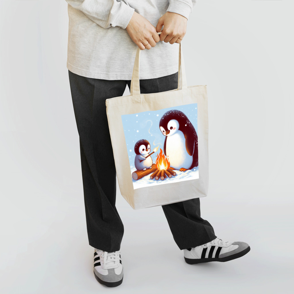 推しの美少女とアイドルのペンギンの進化 Tote Bag